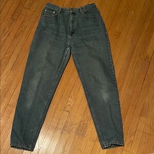 cotton Ginny Men's Dark Blue Jeans - Classic Slim Fit Size 11 (32 Waist, 31 Leg)